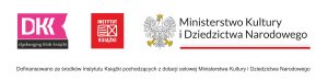 Logotyp DKK, Instytutu Książki i Ministerstwa Kultury