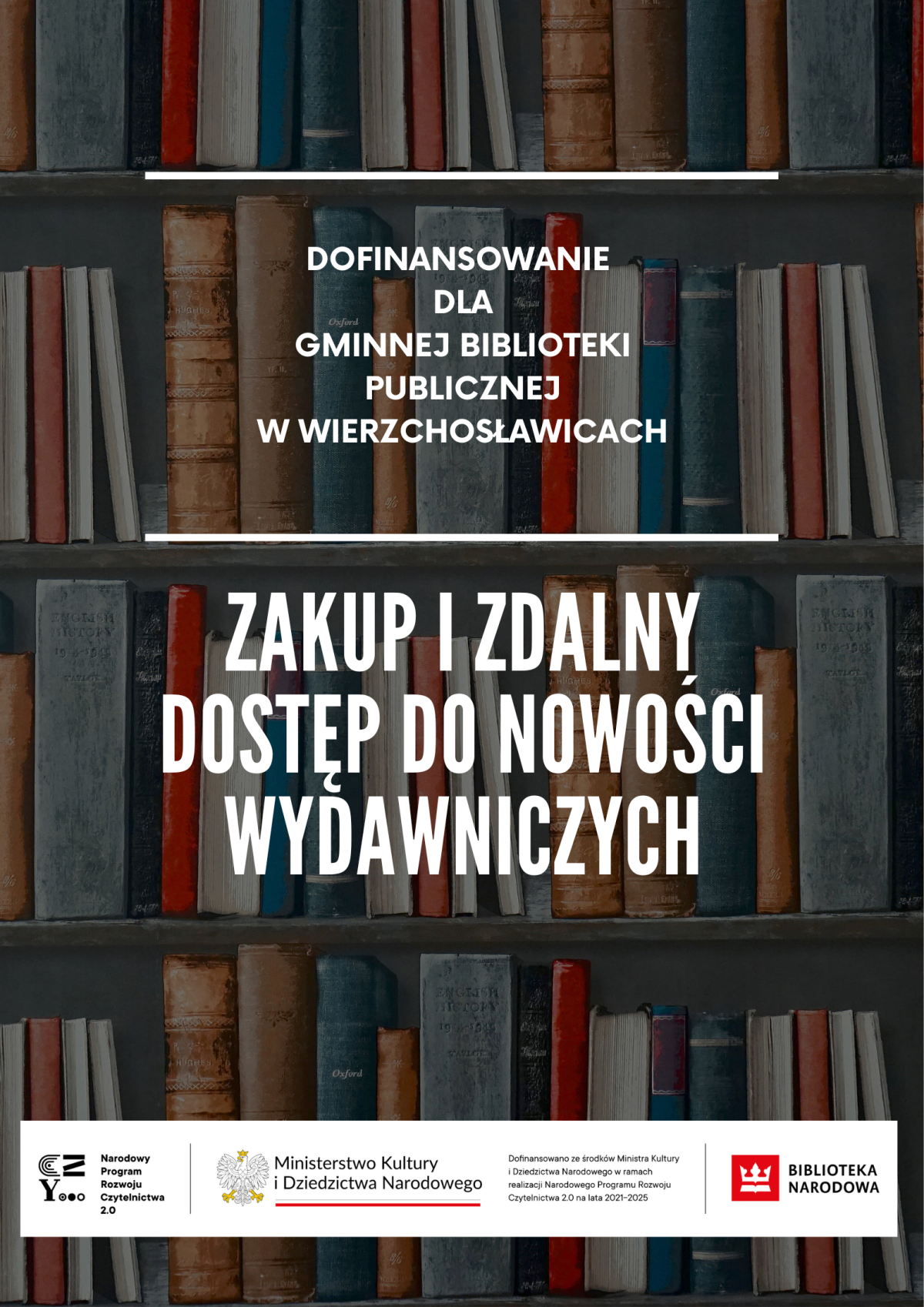 Dofinansowanie dla biblioteki