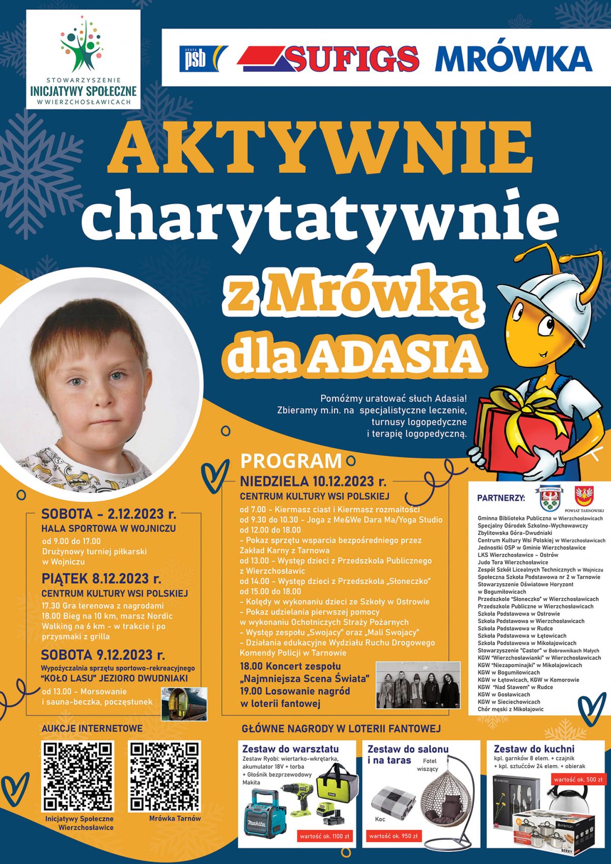 Aktywnie Charytatywnie z Mrówką dla Adasia