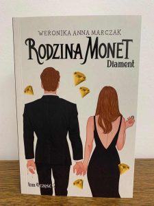 Zdjęcie książki Weroniki Marczak "Rodzina Monet. Diament".