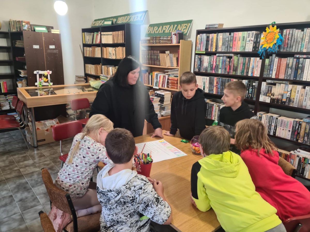Biblioteka – lubię tu być!