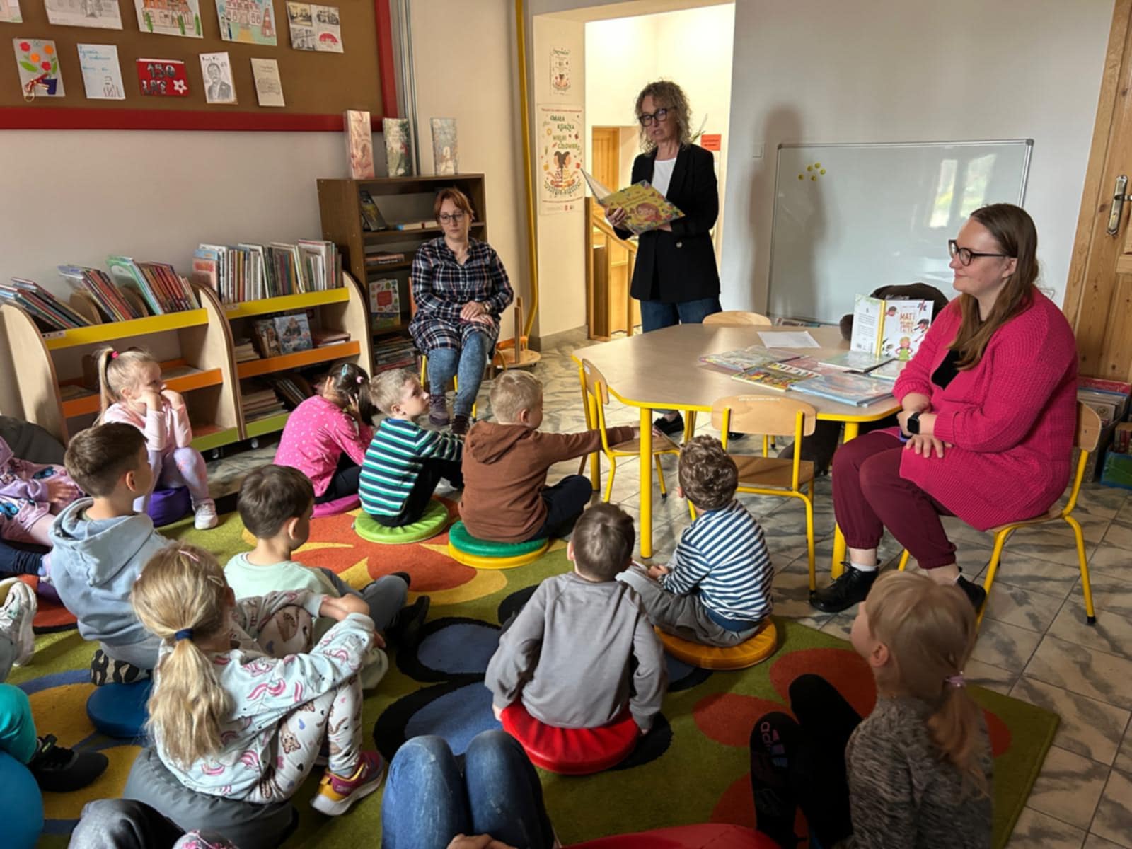 Motylki w bibliotece