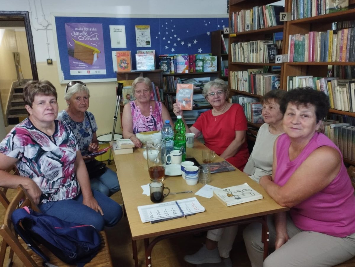 Lipcowe Spotkanie Klubu Książki w Bogumiłowicach