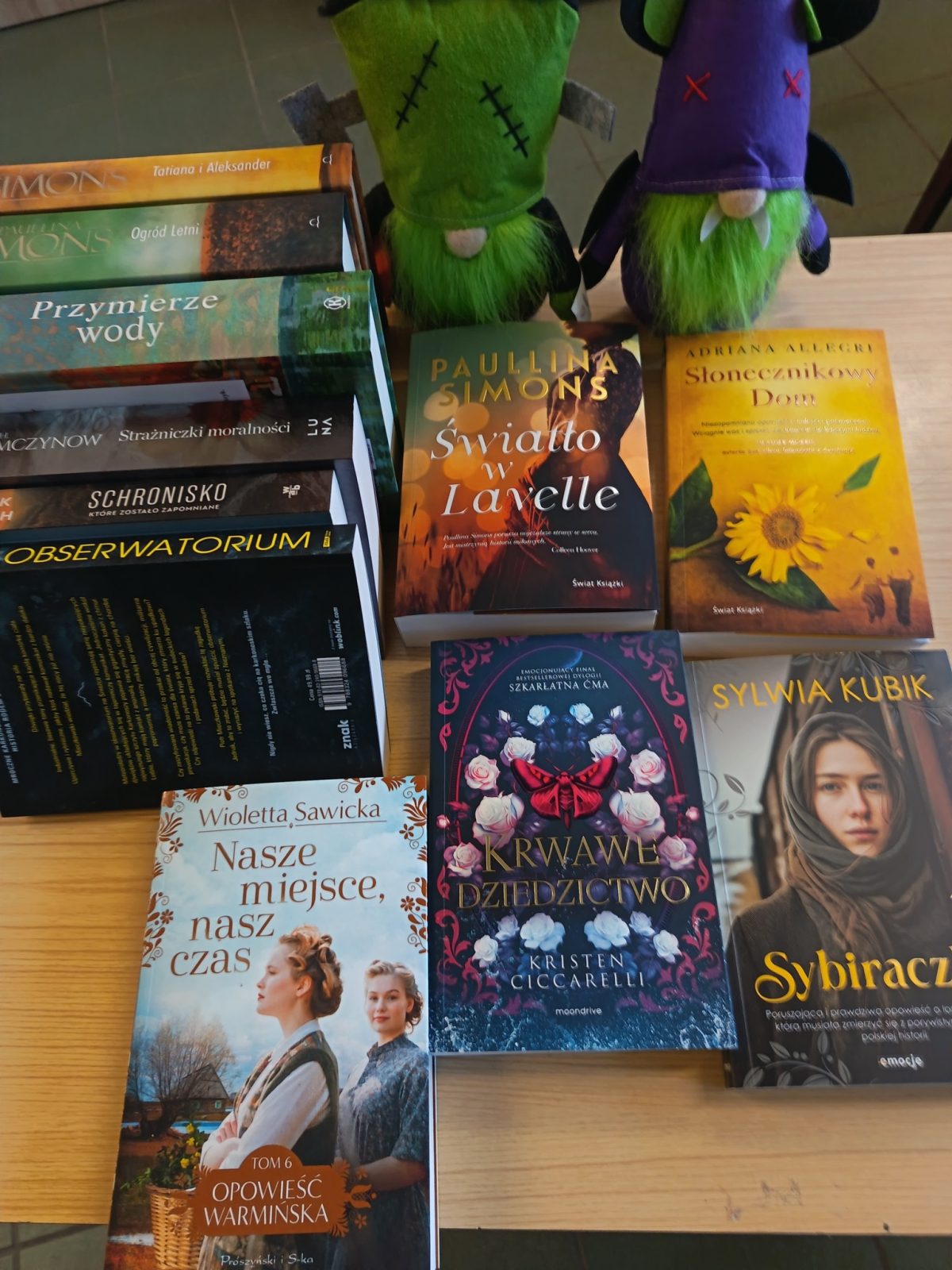 Nowości w bibliotece w Bobrownikach Małych