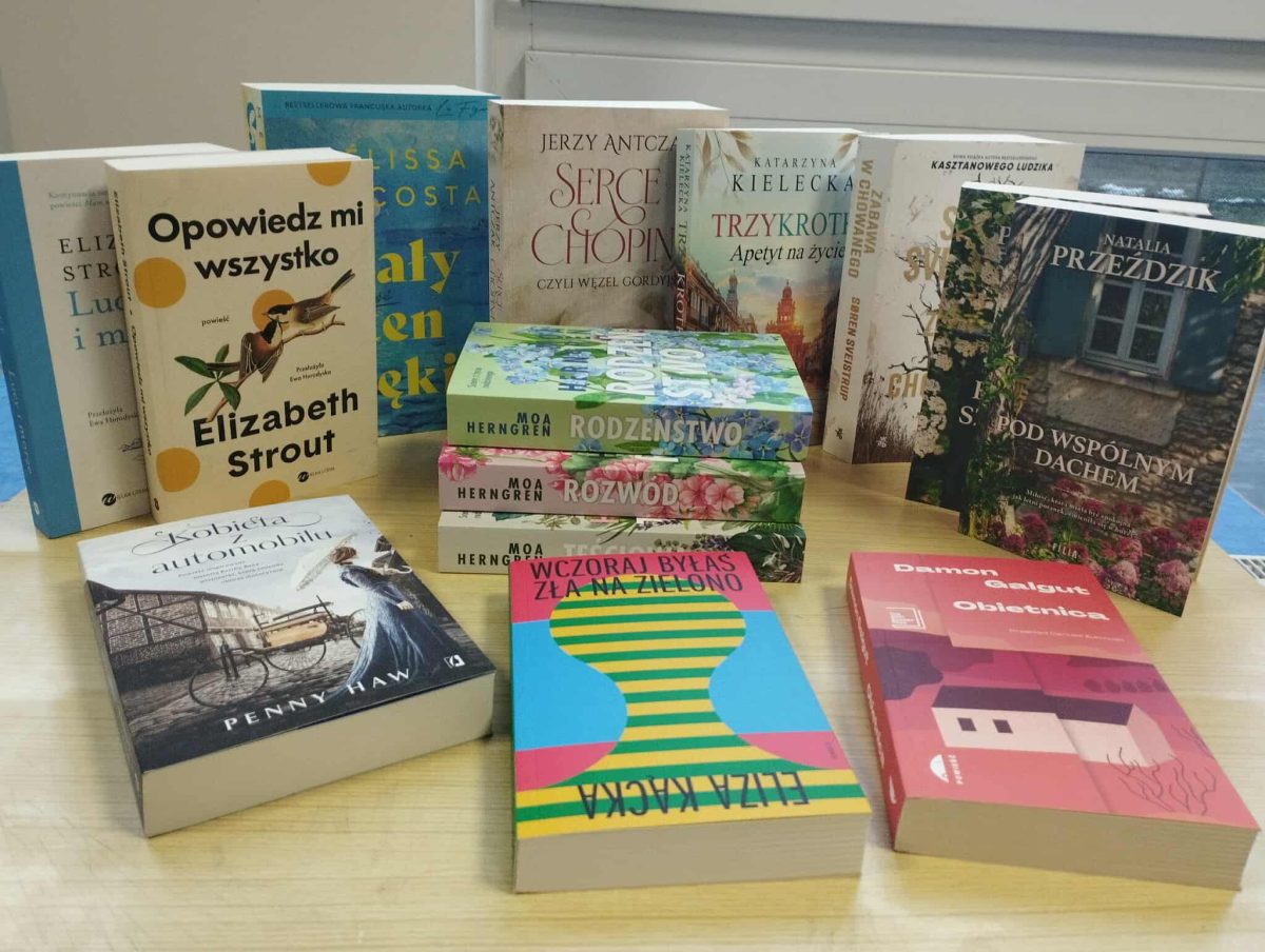 Nowości wydawnicze w bibliotece w Łętowicach