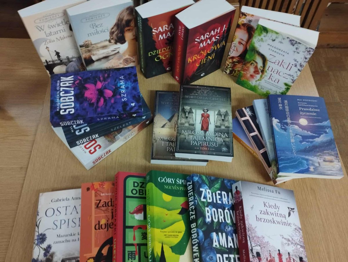 Nowości w filii w Bogumiłowicach