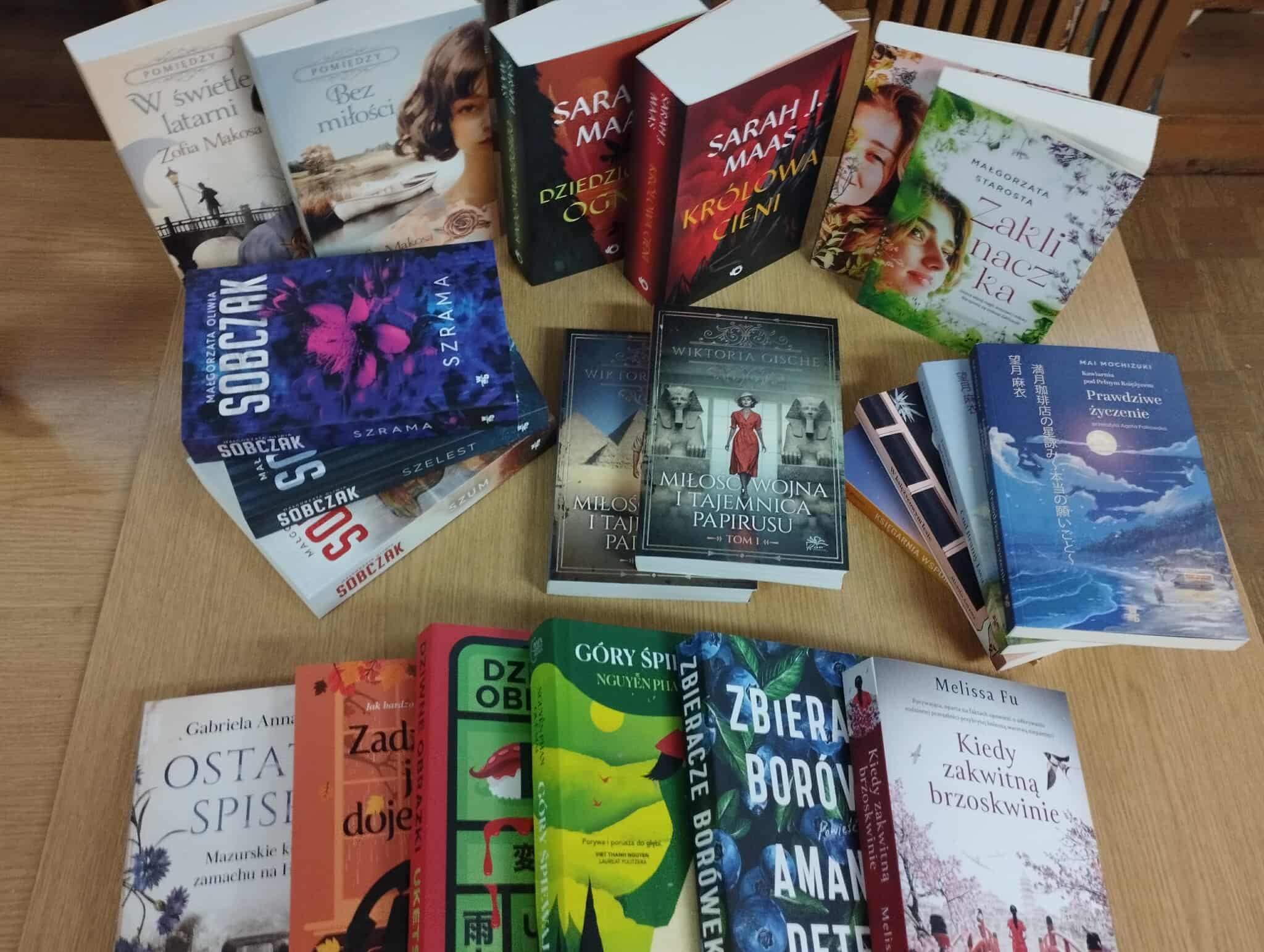 Nowości w filii w Bogumiłowicach