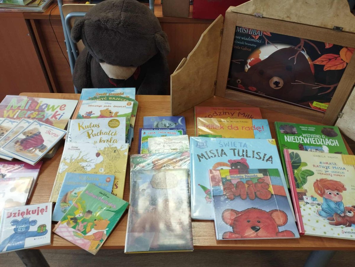 Dzień Pluszowego Misia w bibliotece w Łętowicach