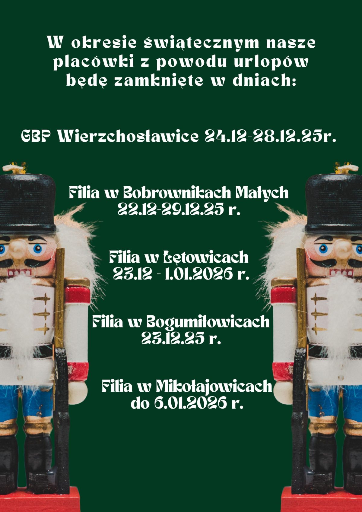 Przerwa świąteczna