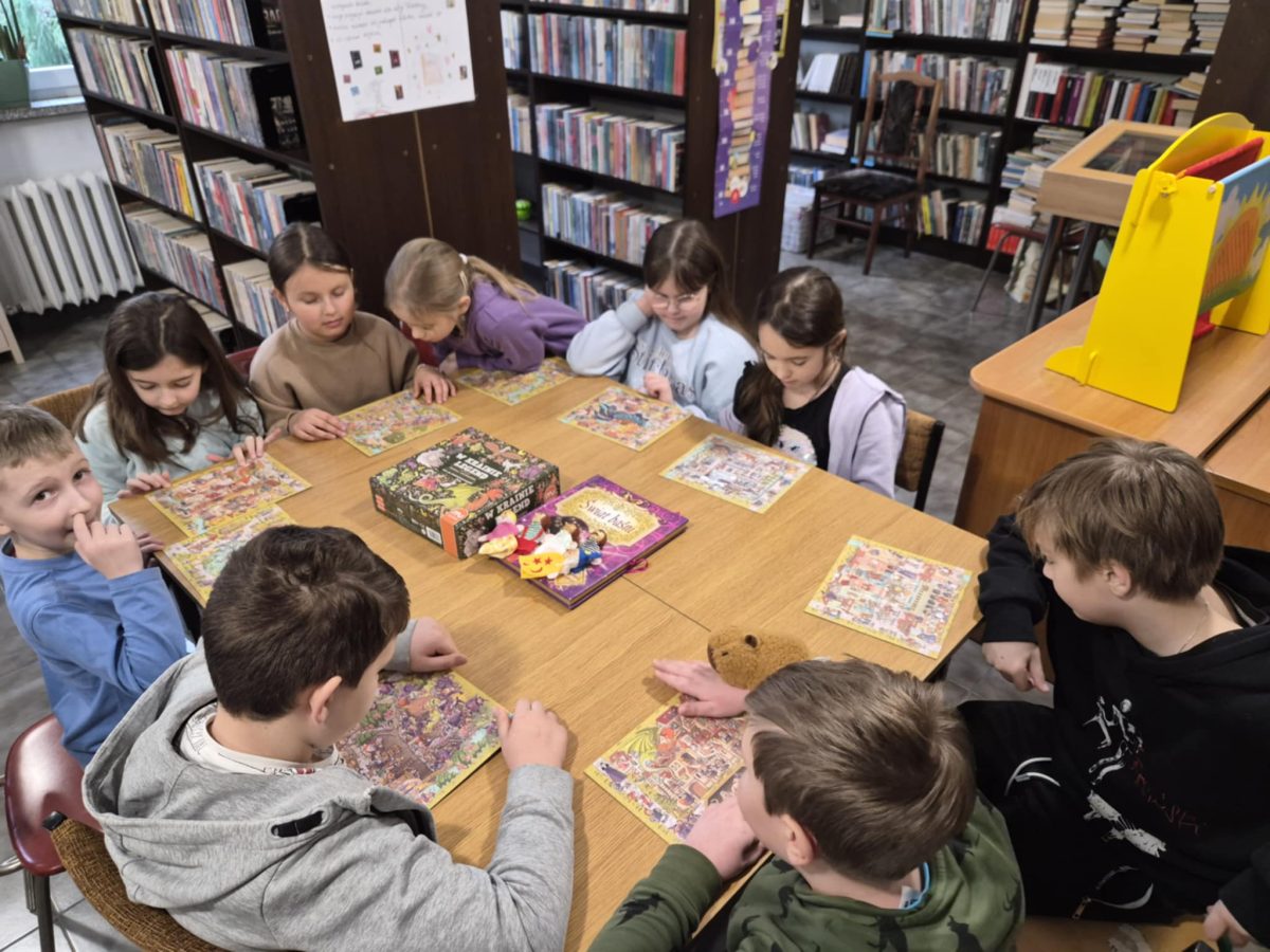 Ferie w bibliotece w Mikołajowicach dobiegły końca