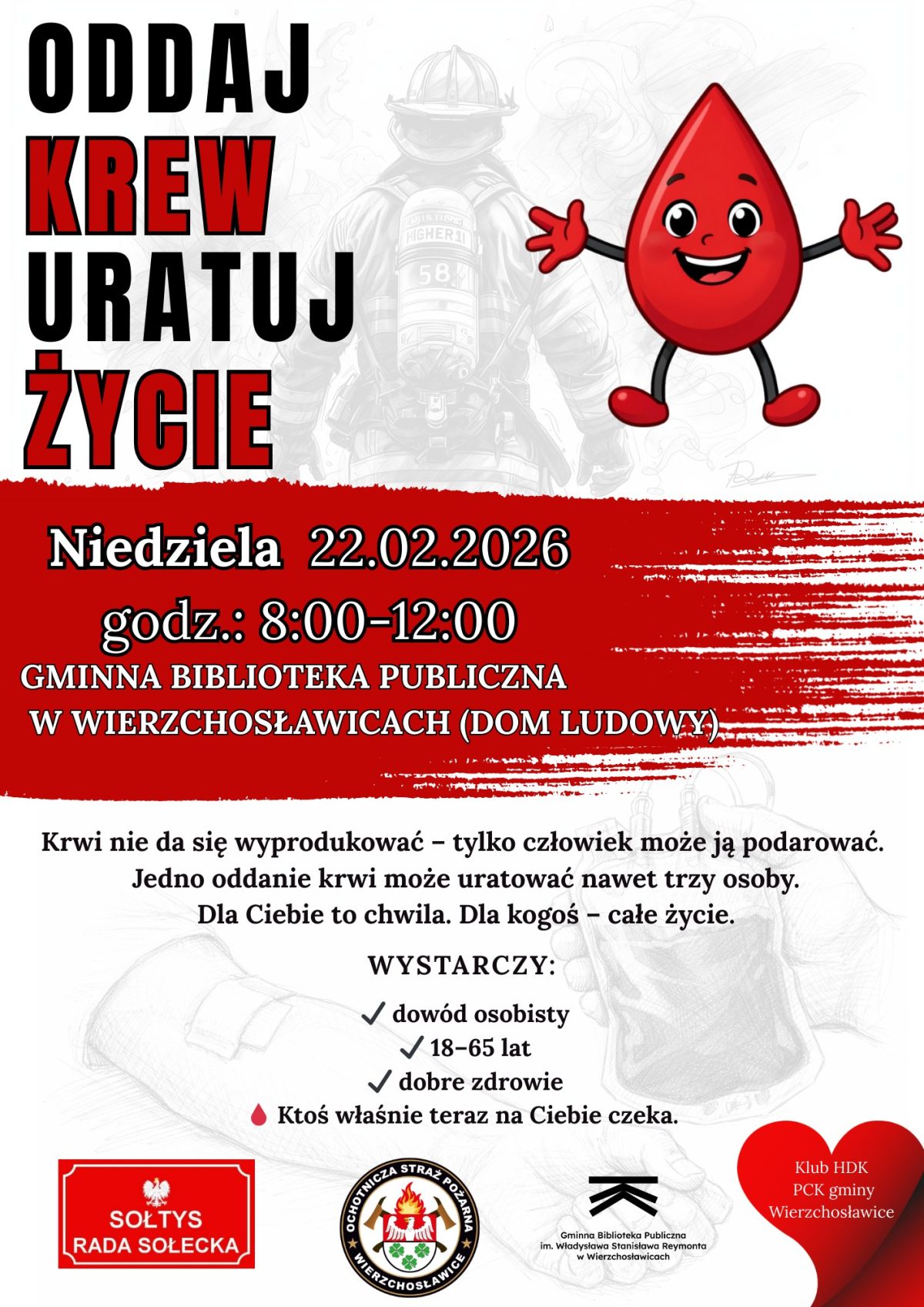 Akcja krwiodawstwa w bibliotece