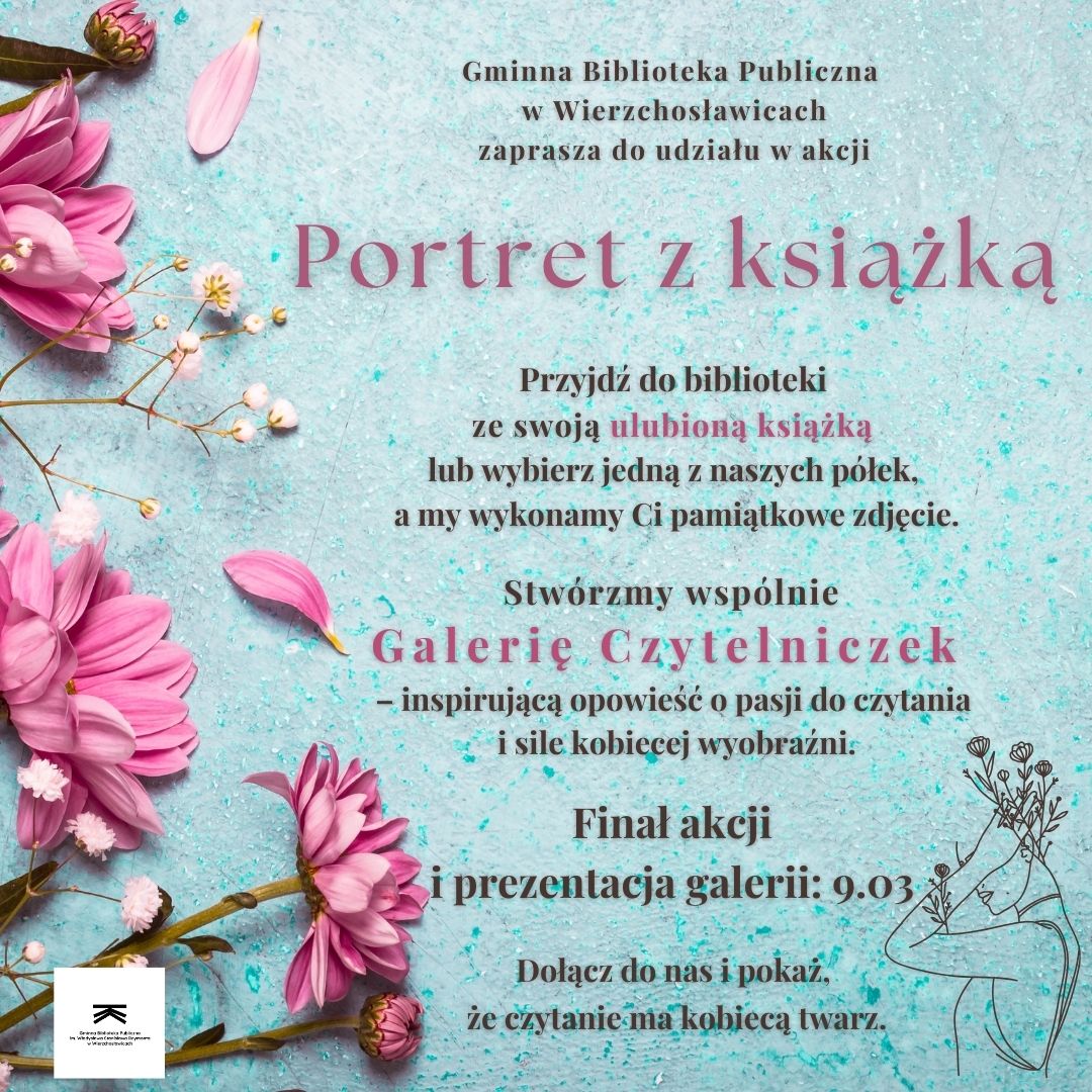 Portret z książką