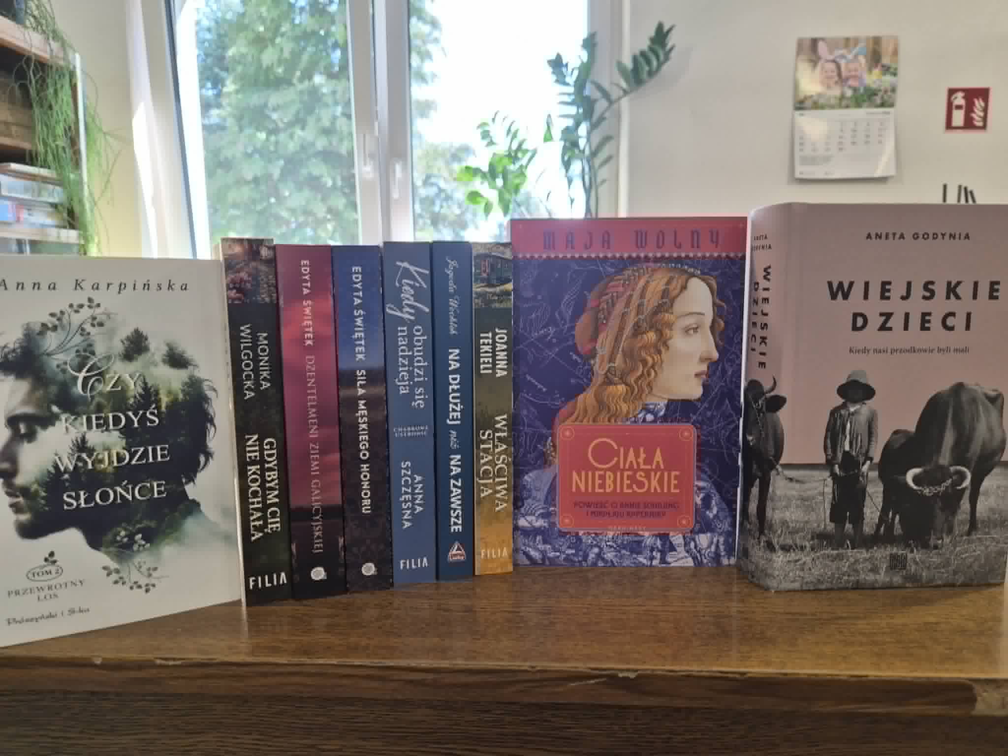 Nowości w bibliotece w Mikołajowicach