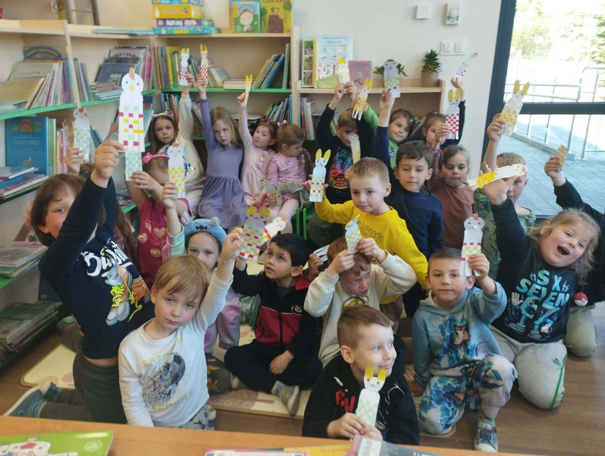 Dzień Książki w bibliotece w Łętowicach