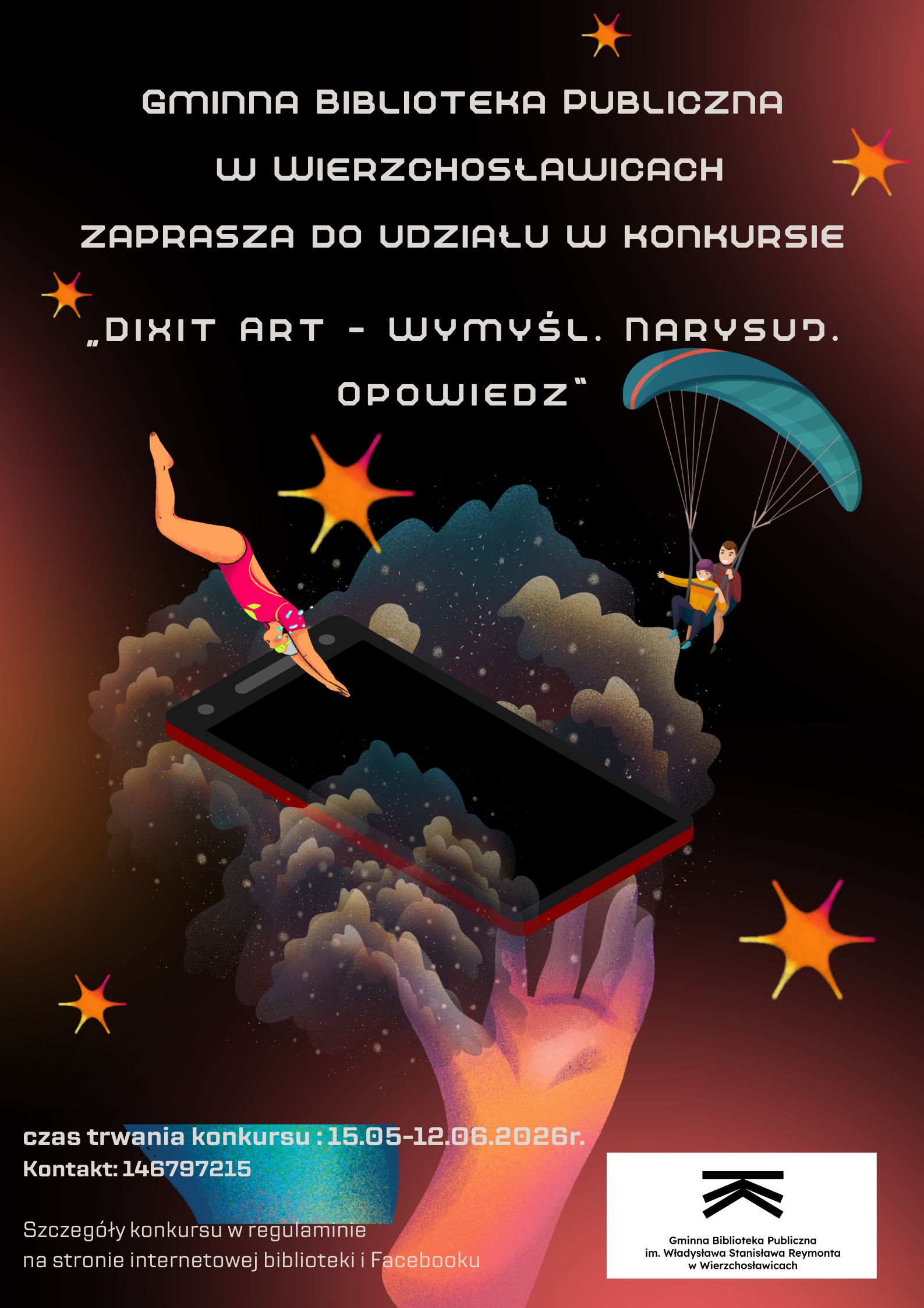 Konkurs plastyczny „Dixit Art – Wymyśl. Narysuj. Opowiedz”