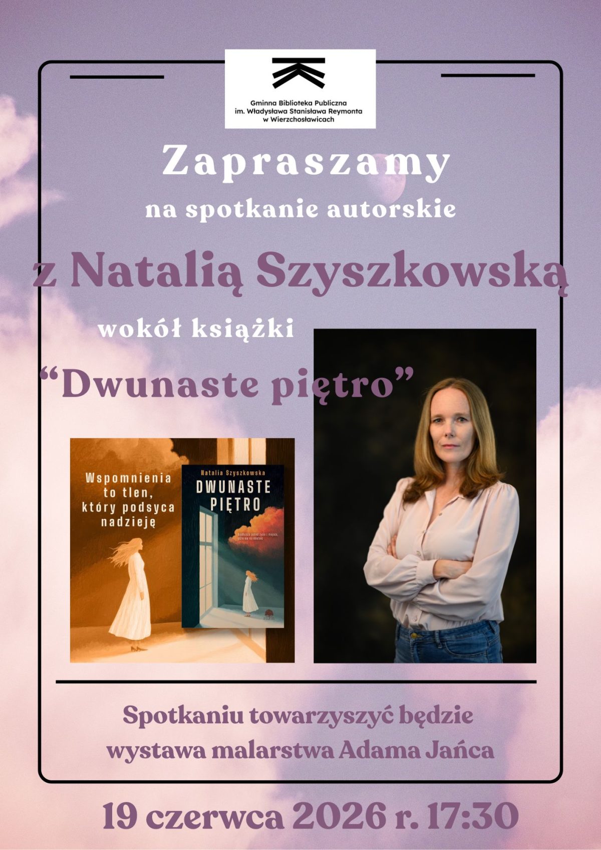 Spotkanie z autorką Natalią Szyszkowską