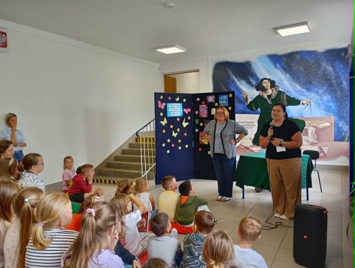 Spotkanie autorskie z Justyną Bednarek w Mikołajowicach