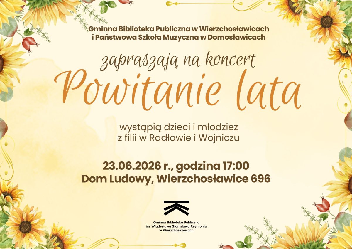 Koncertowe powitanie lata