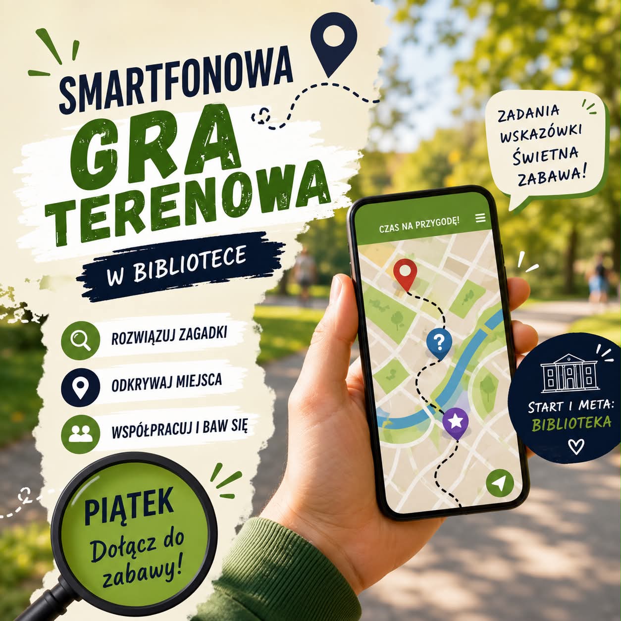 Zapraszamy do udziału w smartfonowej grze terenowej!