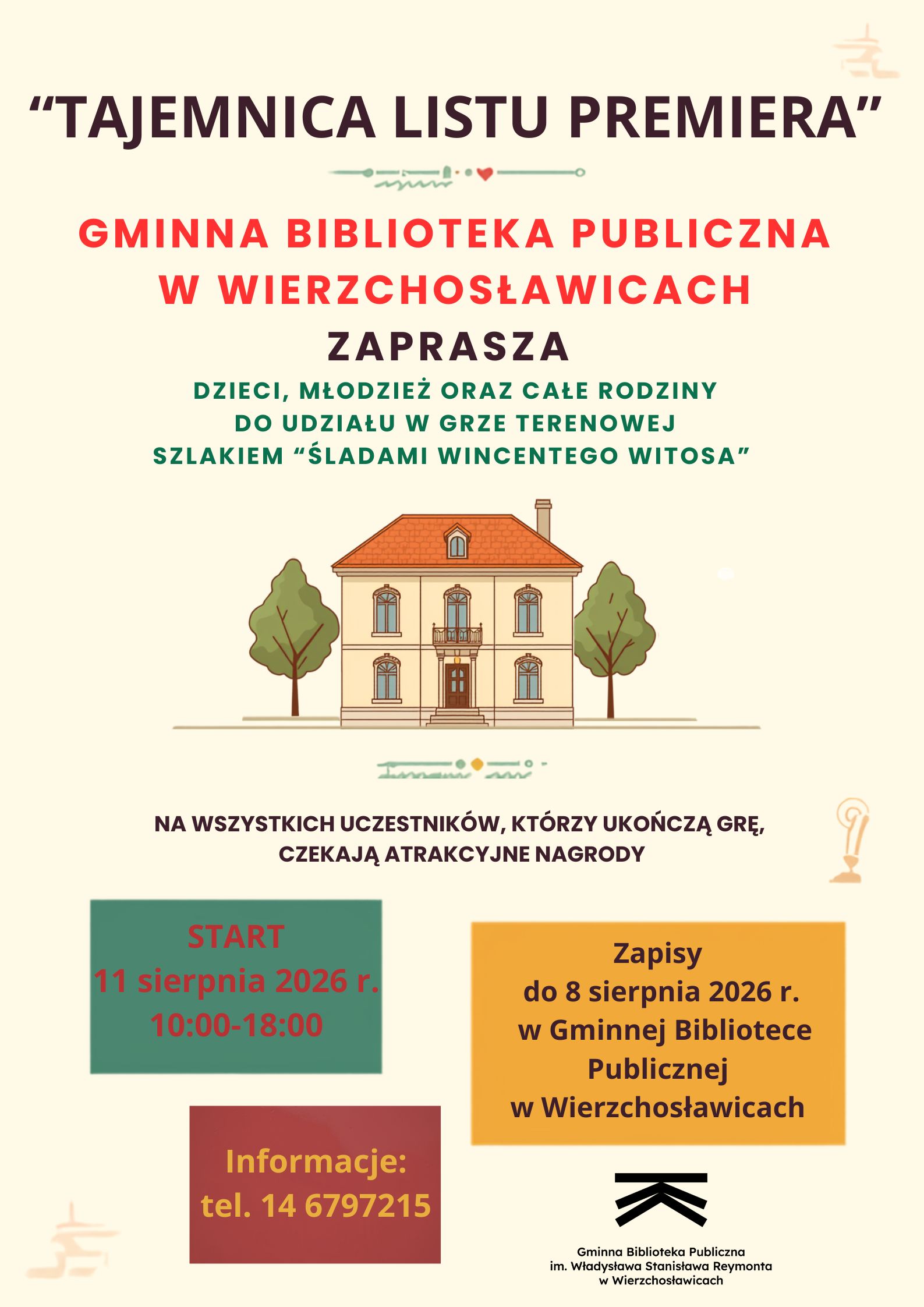 Zapraszamy do udziału w grze terenowej!