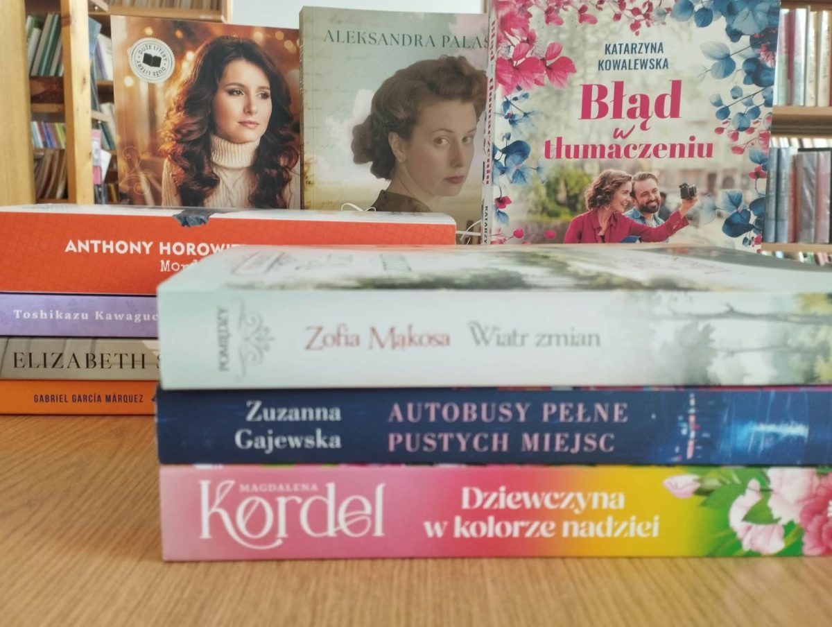 Nowości w bibliotece w Bogumiłowicach